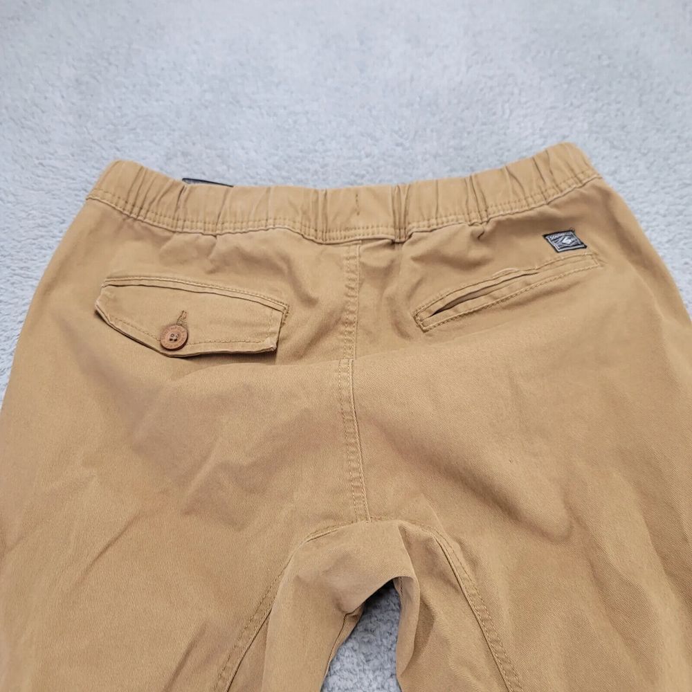 Southpole Pants Mens Medium‎ Brown Flex Drawstring Cuffed Joggers Athleisure - Picture 4 of 11